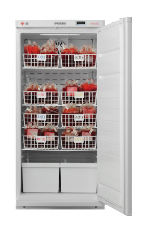 Холодильник для хранения крови Pozis ХК-250-2 (250 л) (дверца металлическая, арт. 261CV)